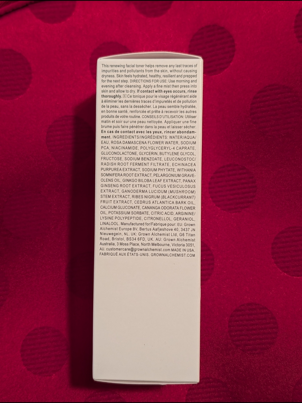 Grown Alchemist Skin Renewal Toner Mist 100 ml 🆕 - Picture 4 of 6